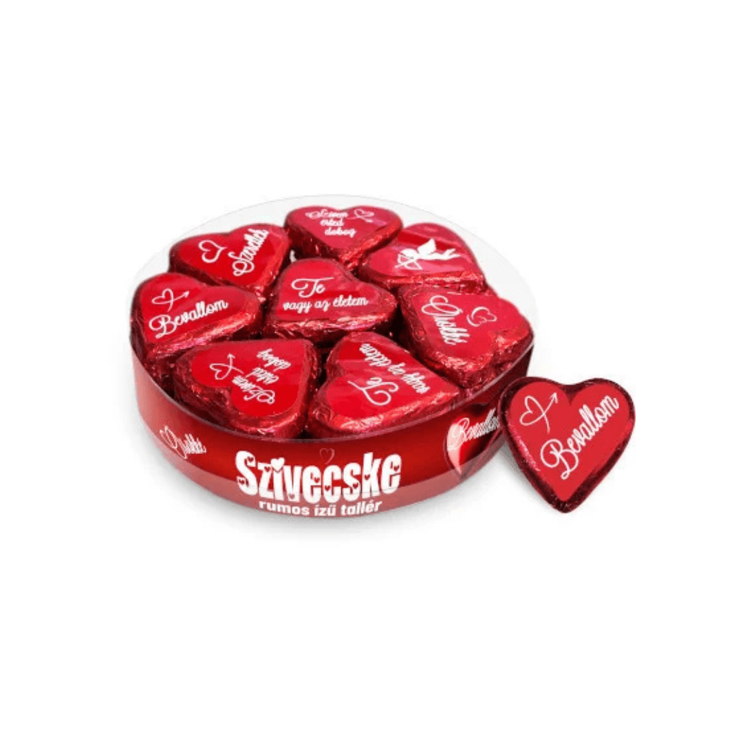 Szív desszert csokoládé szelet 20g