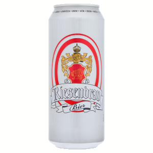 Riesenbrau világos sör 4% 0.5l doboz