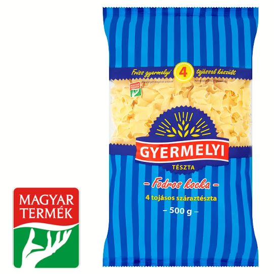 Gyermelyi szarvacska száraztészta 500g