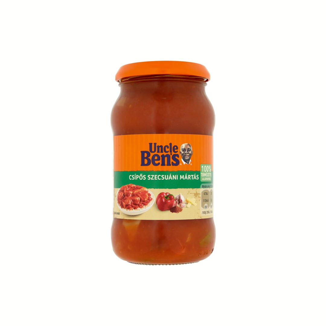 Uncle Ben's Csípős szecsuáni mártás 400g