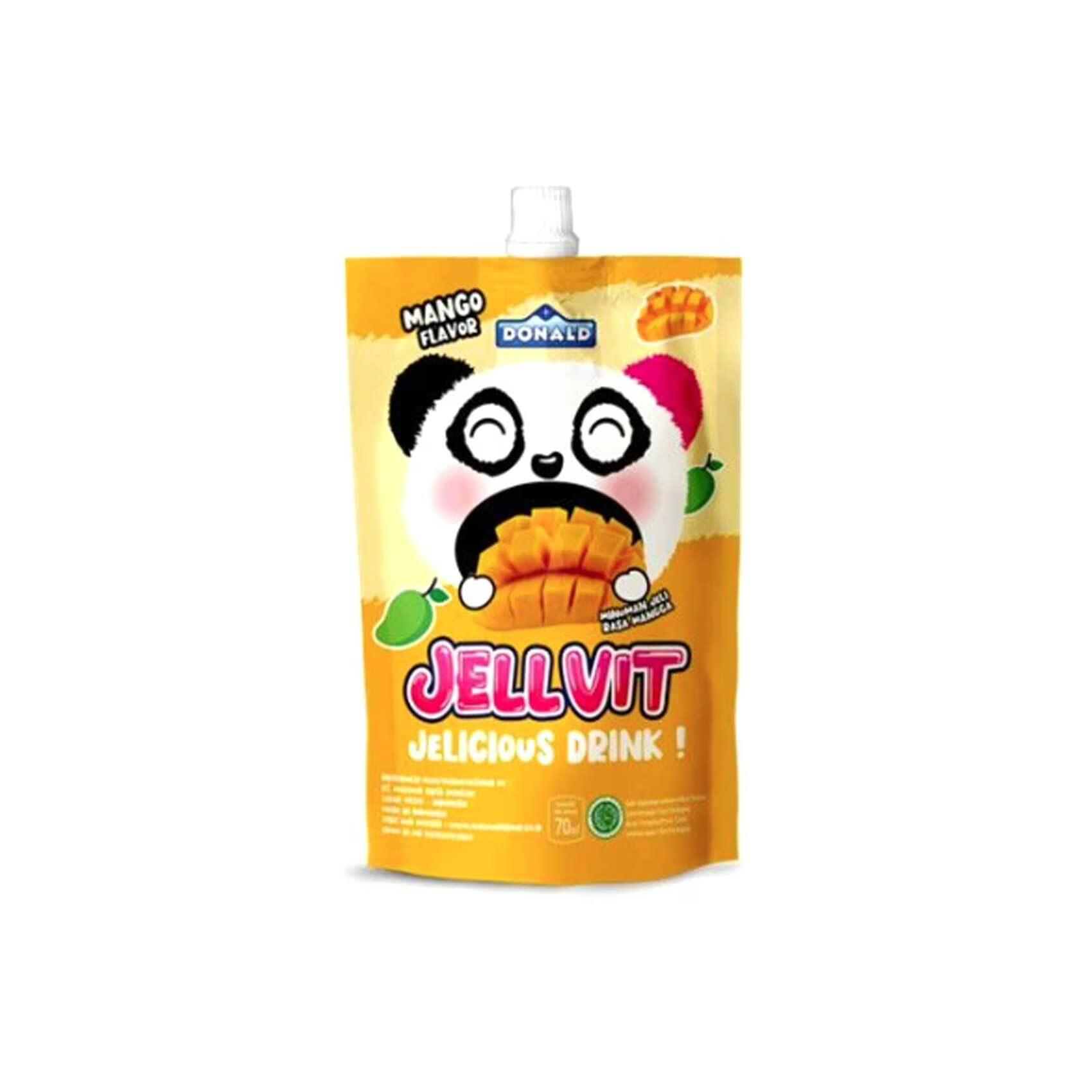 Jellvit Mangó ízű zselé 0.07l