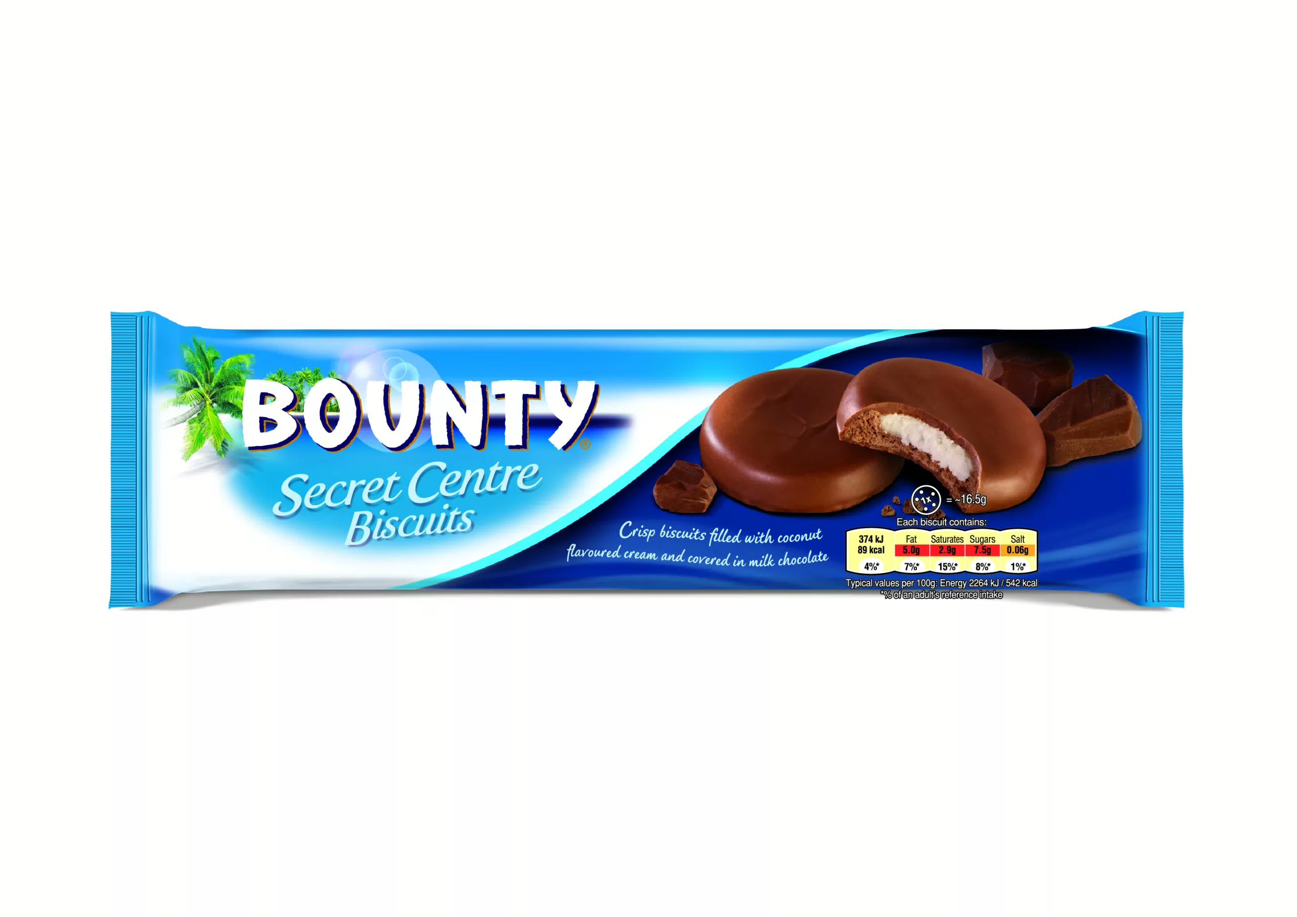 Bounty Secret Centre kókuszos keksz 132g