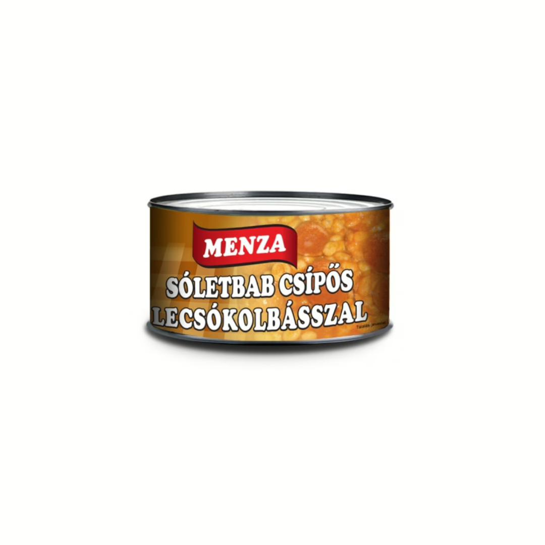 Menza Sólet Lecsókolbásszal 400g