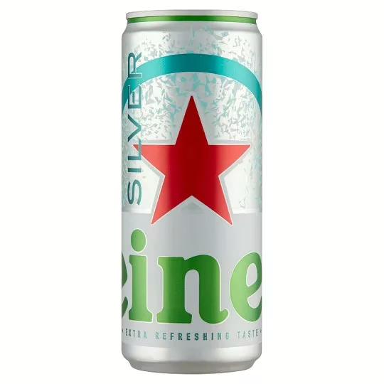 Heineken Silver Világos sör 4% 0.33l