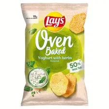 Lay's Oven Baked Joghurt-zöldfűszer 110g