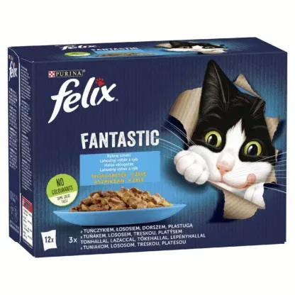 Felix Sensations halas válogatás 4*85g