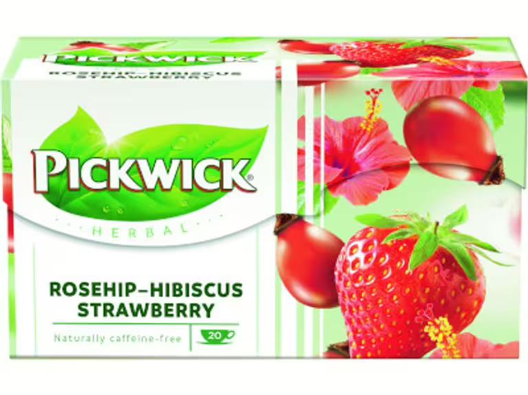 Pickwick Csipkebogyó-Eper 20*2.5g