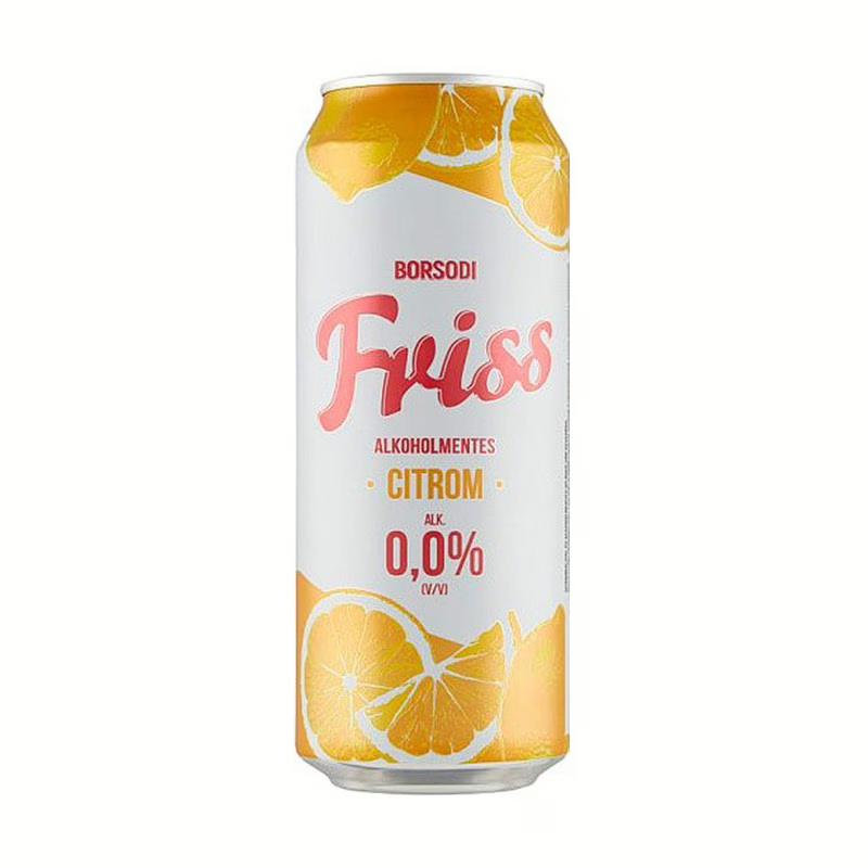 Borsodi Friss Citrom 0% 0.5l
