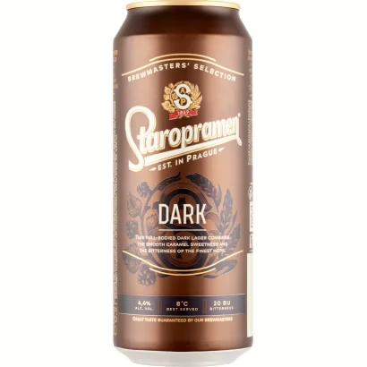 Staropramen Dark barna 4.4% 0.5l doboz