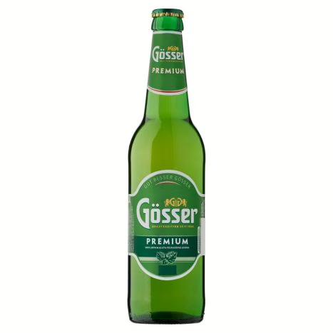 Gösser Premium világos 5% 0.5l üveg