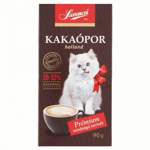 Szerencsi Cicás Prémium kakaópor 20% 90g