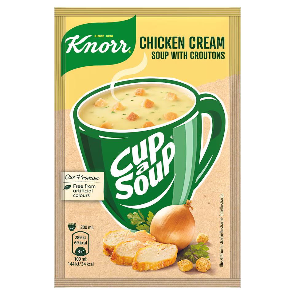 Knorr instant Csirkekrémleves 16g