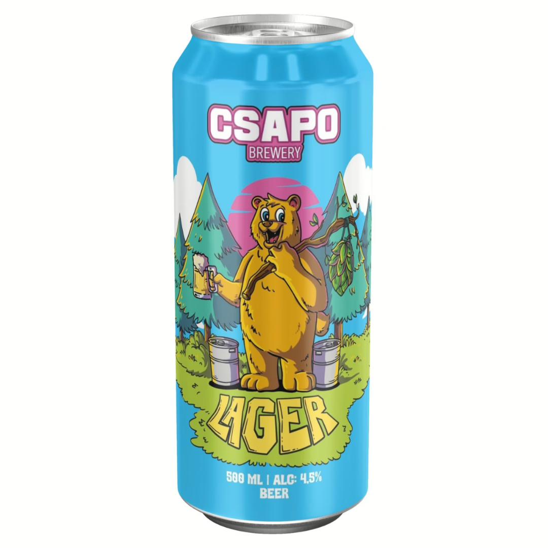 CSAPO Brewery Lager 4.5% 0.5l