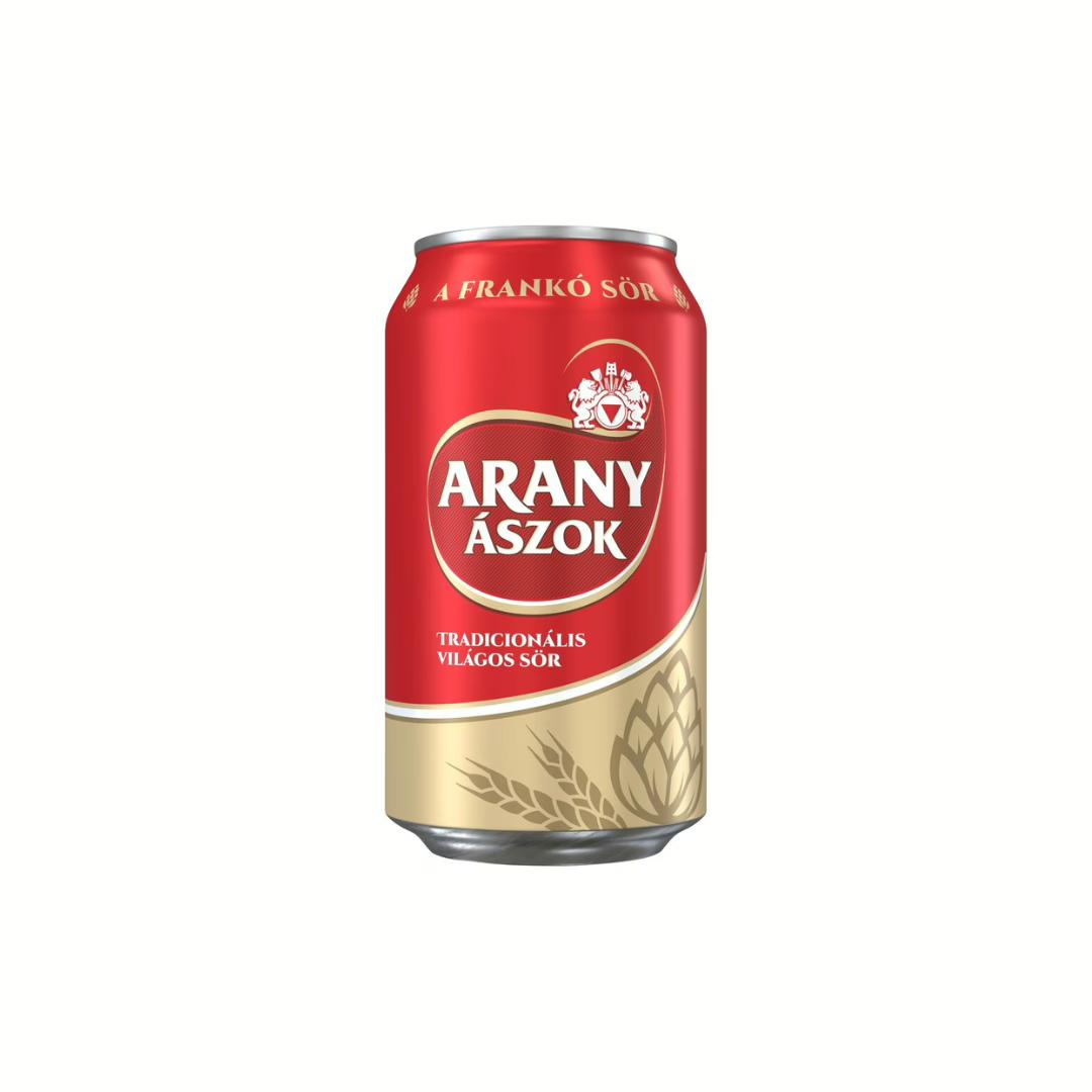 Arany Ászok világos sör 4.3% 0.33l