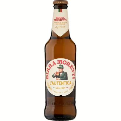Birra Moretti világos sör 4.6% 0.33l
