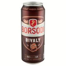 Borsodi Bivaly világos 6.5% 0.5l doboz