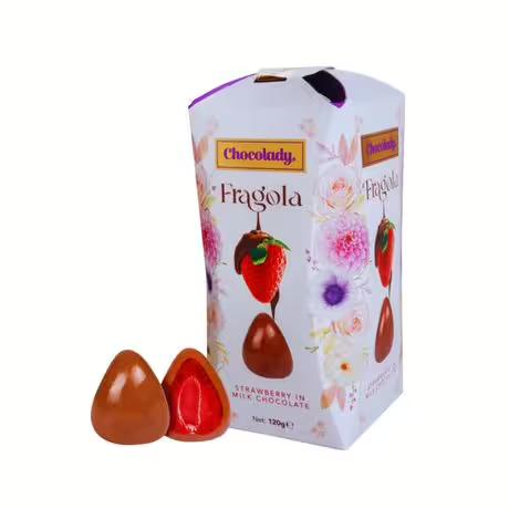 Chocolady tejcsokis eper 120g