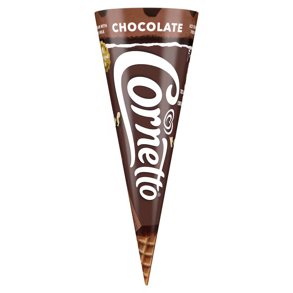Cornetto tölcséres csokis jégkrém 125ml