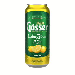 Gösser Citrom 2% 0.5l doboz