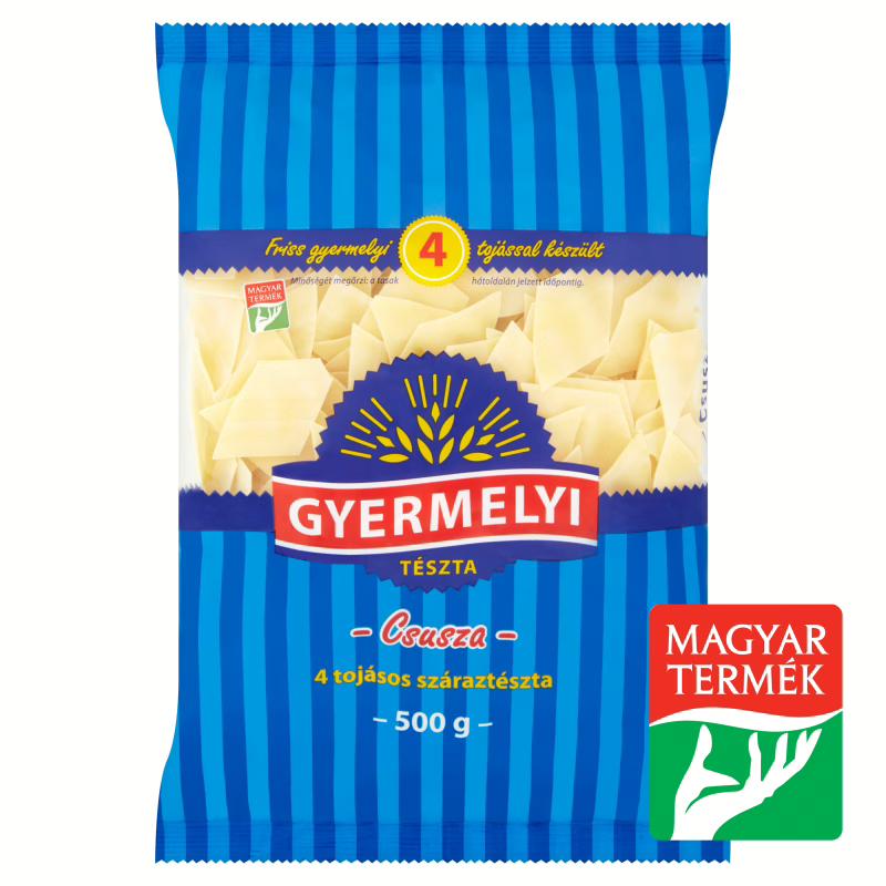 Gyermelyi csusza száraztészta 500g