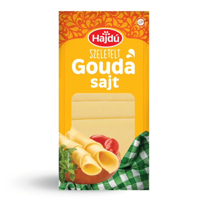 Hajdú Gouda szeletelt sajt 100g