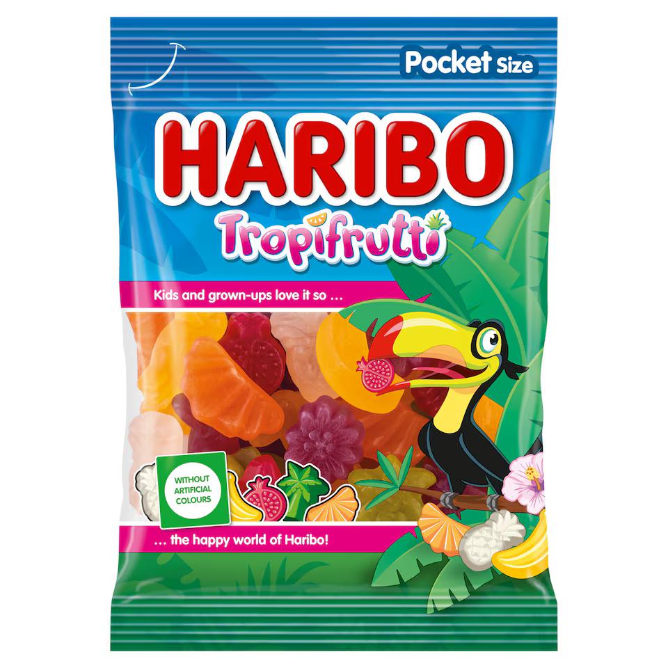 Haribo Tropifrutti gumicukor 100g