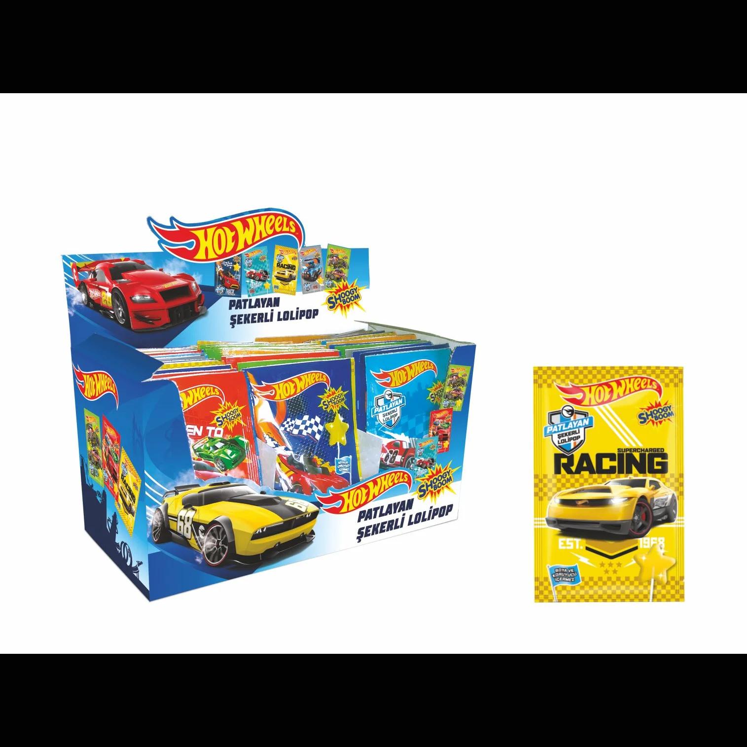 HotWheels Mártogatós nyalóka 12g