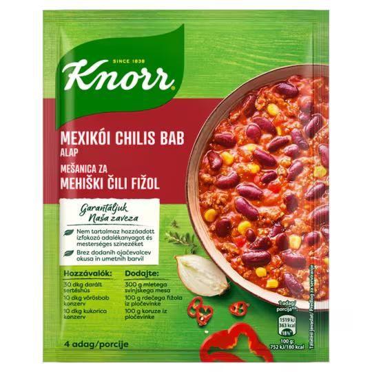 Knorr Mexicói chilis bab fix alap 50g