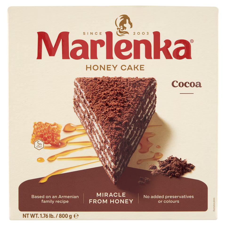 Marlenka Torta mézes - kakaós 800g