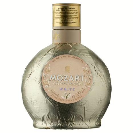 Mozart White vanilla krémlikőr 15% 0.5l