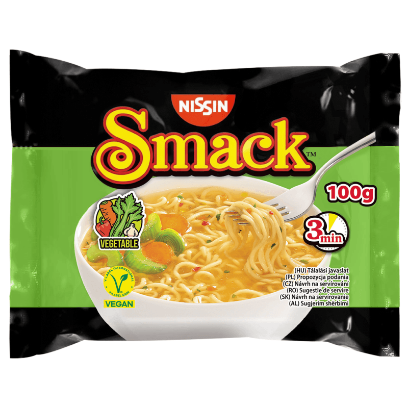 Nissin Smack zöldséges 100g