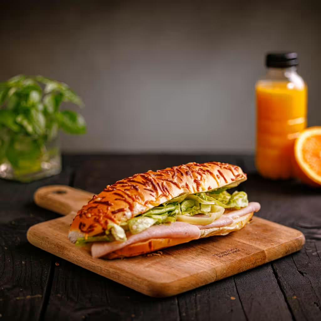 Party-Co Kifli Sonkás Sajtos szendvics