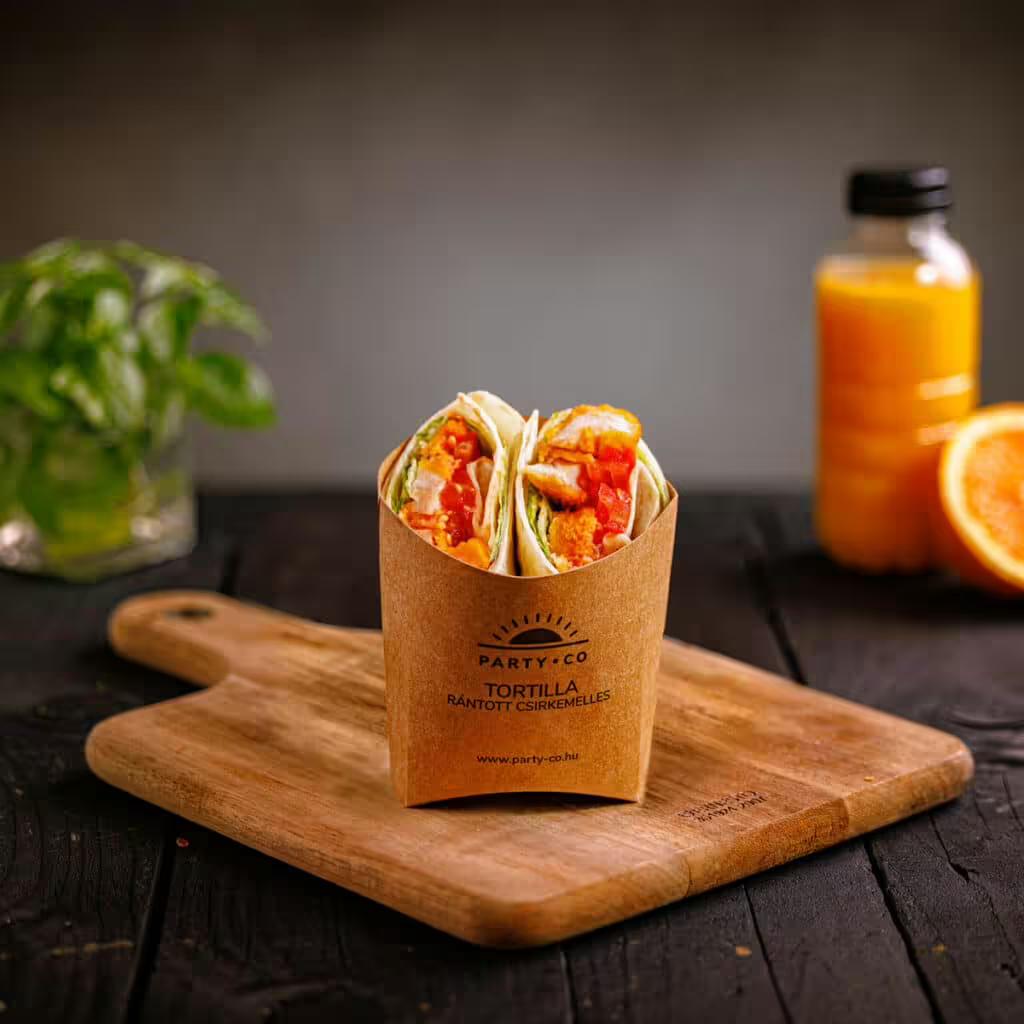 Party-Co Tortilla Rántott csirkemelles