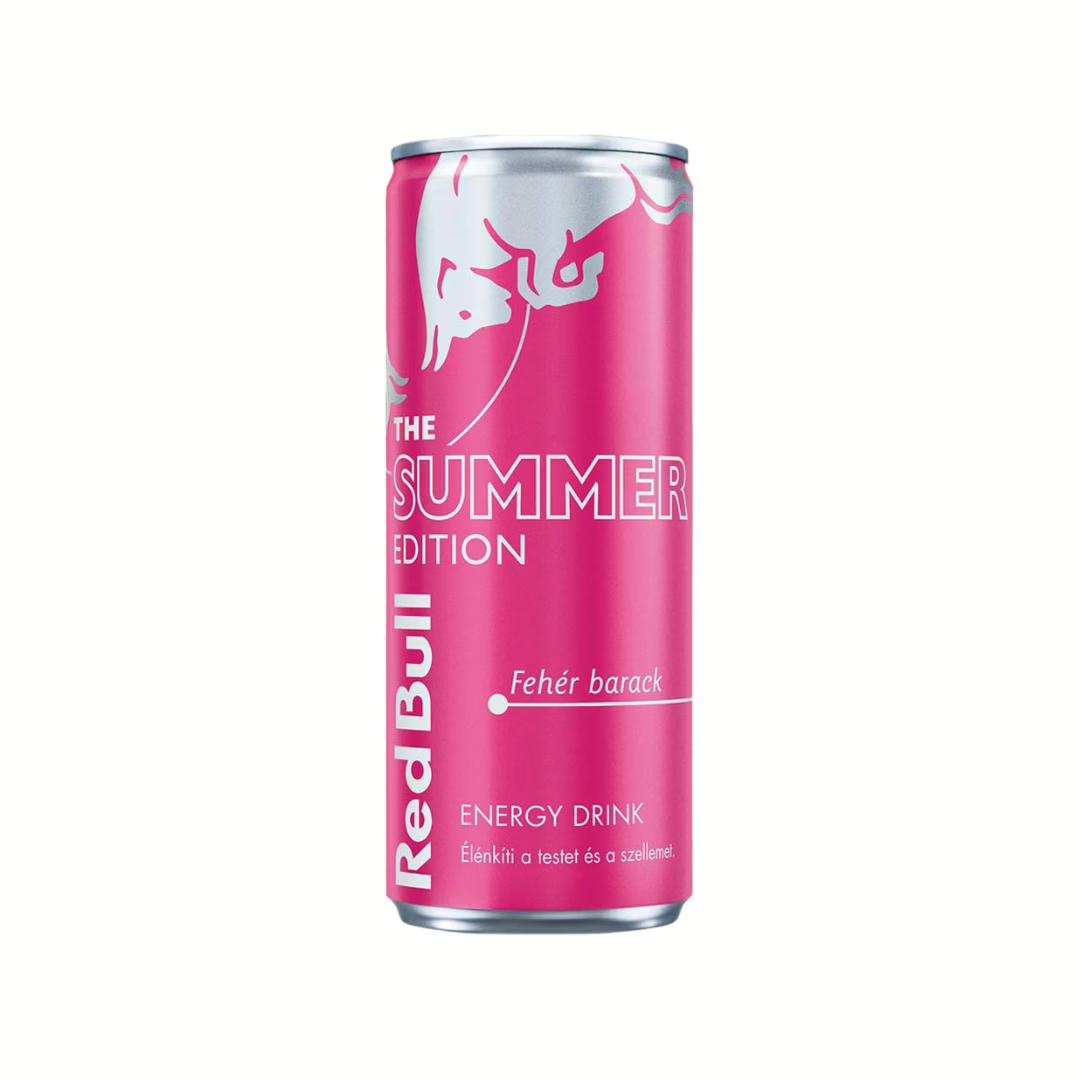 Red Bull Summer Fehér Barack 0.25l