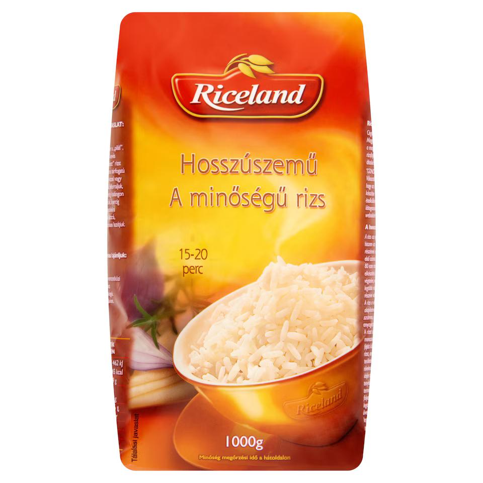 Riceland Hosszúszemű rizs 1kg