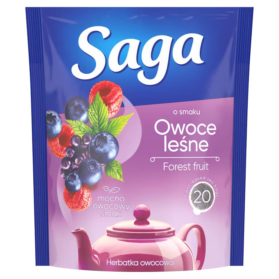 Saga Erdei ízű gyümölcstea 34g