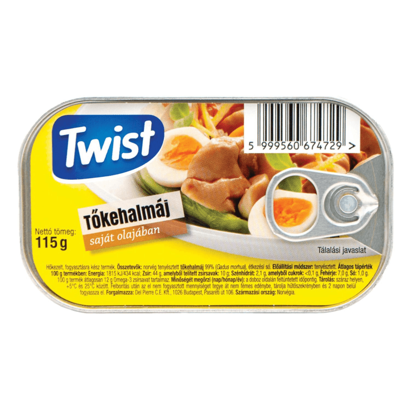 Twist tőkehalmáj 115g