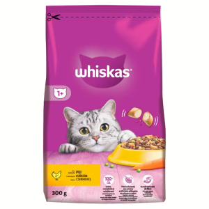 Whiskas száraz csirke macskaeledel 300g