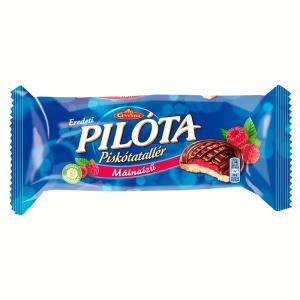 Győri Pilóta Piskótatallér Málna 147g
