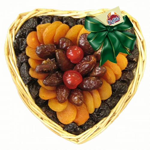 Kalifa Gyümölcskosár Szív 360g