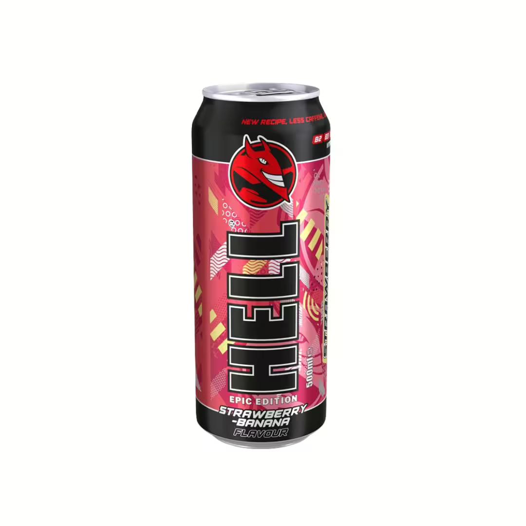 Hell Strawberry Banana 0.5l