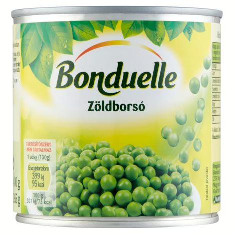 Bonduelle Zöldborsó 400g