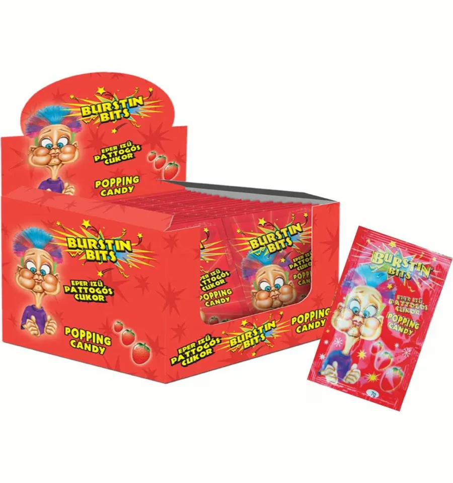 Burstin bits pattogós cukor eper 7g