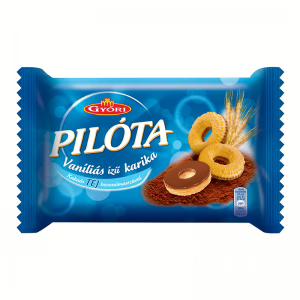 Győri édes vaníliás ízű karika tej 150g