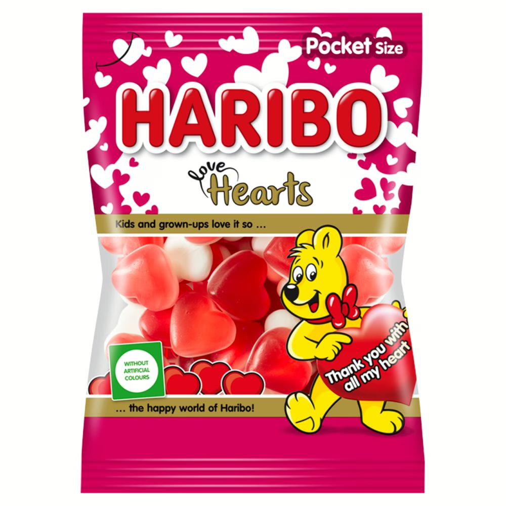 Haribo Love Hearts 100g