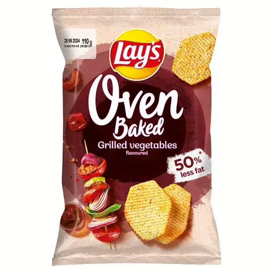 Lay's Oven Baked Grillezet zöldség 110g