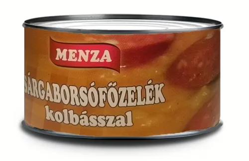 Menza Sárgaborsófőzelék kolbásszal 400g