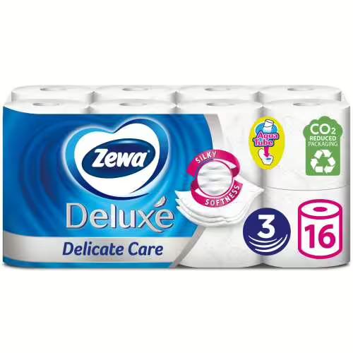 Zewa Pure White Deluxe wc papír 16db