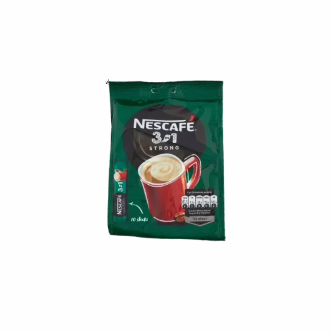 Nescafé 3in1 Strong oldódó kávé 10x17g
